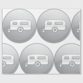Camper Trailer Cadeaupapier (Vlak)