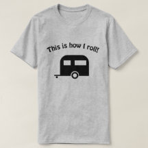 Camper Trailer Hoe ik T-shirt kan rollen