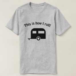 Camper Trailer Hoe ik T-shirt kan rollen