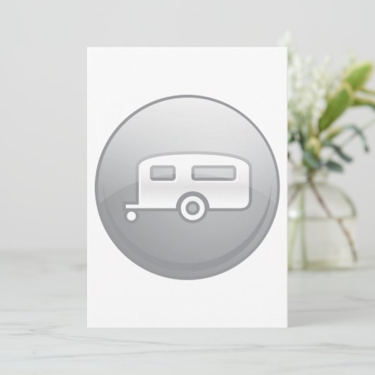 Camper Trailer Kaart (Staand voorkant)