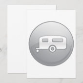 Camper Trailer Kaart (Voorkant / Achterkant)