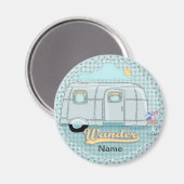 Camper Trailer Magneet (Voorkant / Achterkant)
