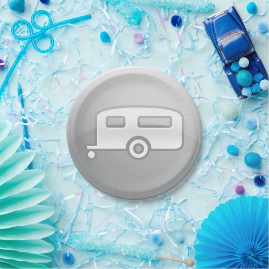 Camper Trailer Papieren Bordje (Feest)