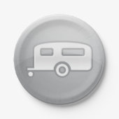 Camper Trailer Papieren Bordje (Voorkant)