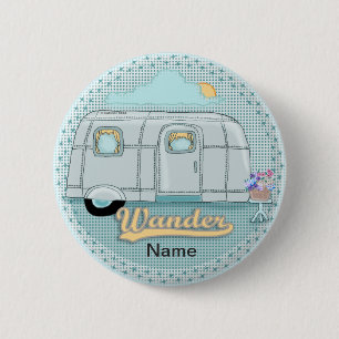 Camper Trailer Ronde Button 5,7 Cm