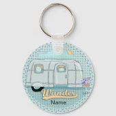 Camper Trailer Sleutelhanger (Voorkant)