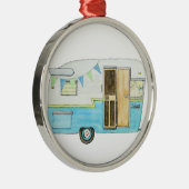 camper Trailer-versiering Metalen Ornament (Rechts)