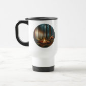Camper Travel Mug With A Camping Site Reisbeker (Links)