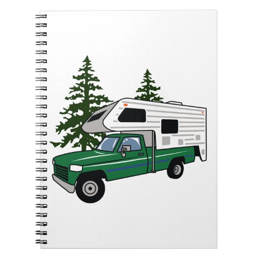 Camper Truck Notitieboek (Voorkant)
