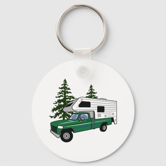 Camper Truck Sleutelhanger (Voorkant)
