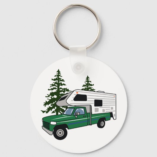 Camper Truck Sleutelhanger (Voorkant)
