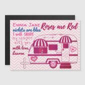  Camper Valentijnsdag Magnetische Kaart (Voorkant / Achterkant)