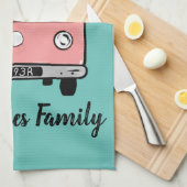 Camper van accessoires is dit hoe we rollen theedoek (Quarter Fold)