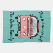 Camper van accessoires is dit hoe we rollen theedoek (Horizontaal)