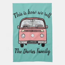 Camper van accessoires is dit hoe we rollen theedoek