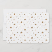 Camper Van Blue Merry Little Christmas Party Kaart (Achterkant)