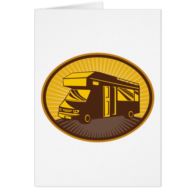 Camper van caravan mobile home (Voorkant)