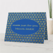  Camper Van Happy Birthday Happy Camper Kaart (Achterkant)