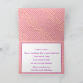  Camper Van Happy Moederdag Kaart (Binnen)