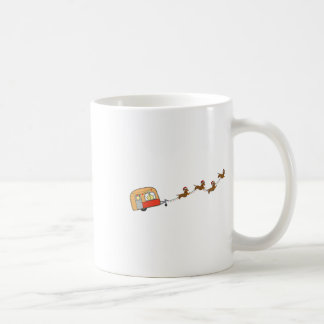 Camper Van Kerstmis Dachshund Sleigh Doxie Dog X- Koffiemok