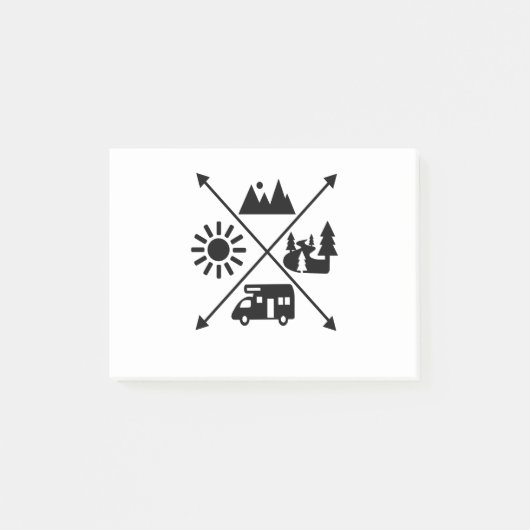 Camper Van Post-it® Notes (Voorkant)