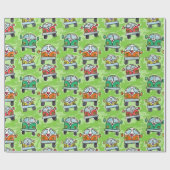 Camper Van Road Trip Cadeaupapier (Vlak)