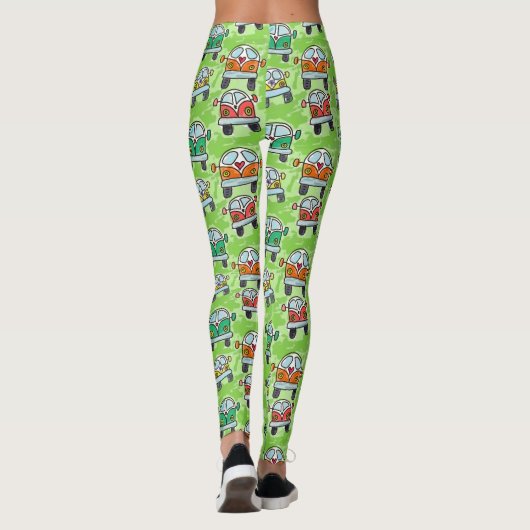 Camper Van Road Trip Leggings (Achterkant)