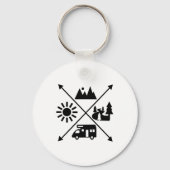 Camper Van Sleutelhanger (Voorkant)