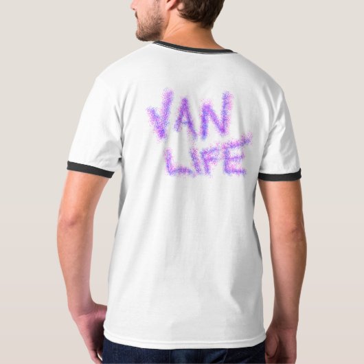 Camper van t-shirt (Achterkant volledig)