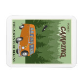 Camper Van Travel-opslagplaats Magneet (Horizontaal)
