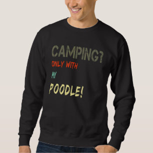 Camper van Vintage, uitsluitend met een dogtentenk Trui