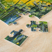 Camper Vans by Tulip Fields Fantasy Painting Legpuzzel (Zijkant)