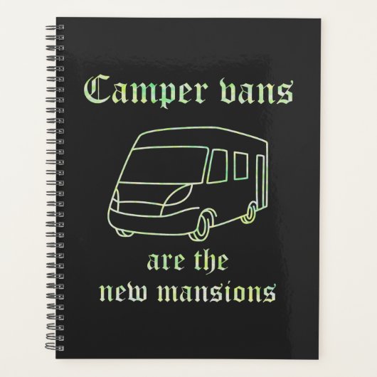 Camper Vans New Mansions YG Irid. Std. Planner (Voorkant)
