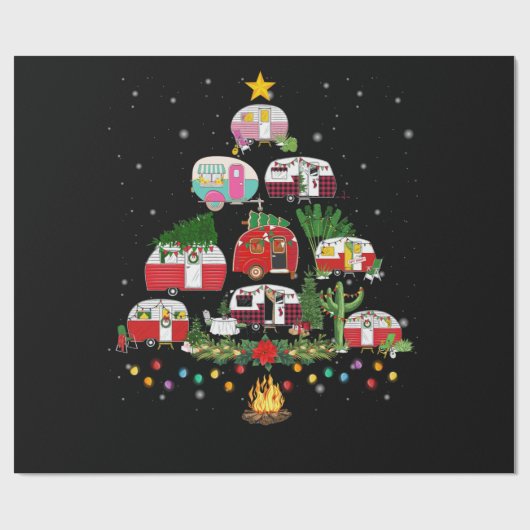 Camper Vehicles Camper Camper Camping Cadeaupapier (Vlak)