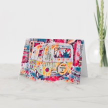 Camper-verplaatsing van de Reisronis Retro Vintage