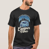 Camper Vibes Van - Onbegrensde avonturen wachten o T-shirt (Voorkant)
