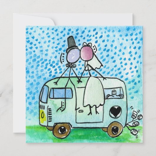 Camper Weddings Kaart (Voorkant)