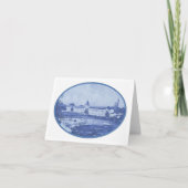 Camperdown Blue Notecard Kaart (Voorkant)