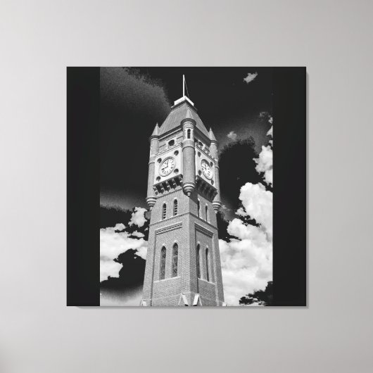 Camperdown Clock Tower Bewaker van de Tijd Canvas Afdruk (Voorkant)
