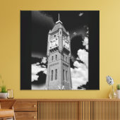 Camperdown Clock Tower Bewaker van de Tijd Canvas Afdruk (Insitu (Woonkamer))