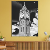 Camperdown Clock Tower Bewaker van de Tijd Canvas Afdruk (Insitu (Woonkamer))