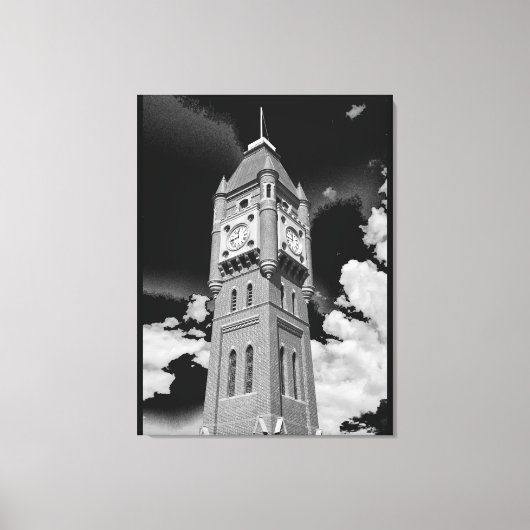 Camperdown Clock Tower Bewaker van de Tijd Canvas Afdruk (Voorkant)
