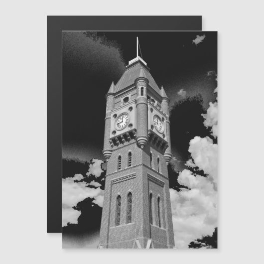Camperdown Clock Tower Bewaker van de Tijd Magneet (Voorkant / Achterkant)