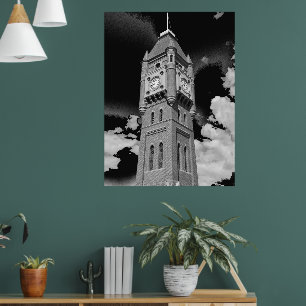 Camperdown Clock Tower Bewaker van de Tijd  Poster