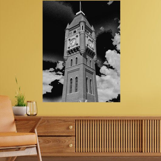 Camperdown Clock Tower Bewaker van de Tijd Poster (Woonkamer 2)