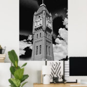 Camperdown Clock Tower Bewaker van de Tijd Poster (Thuiskantoor)