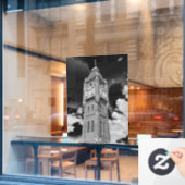 Camperdown Clock Tower Bewaker van de Tijd Raamsticker (Cafe Raam)