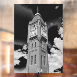 Camperdown Clock Tower Bewaker van de Tijd Raamsticker
