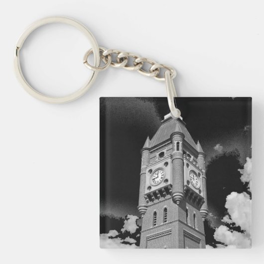 Camperdown Clock Tower Bewaker van de Tijd Sleutelhanger (Voorkant)