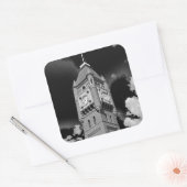 Camperdown Clock Tower Bewaker van de Tijd Vierkante Sticker (Envelop)